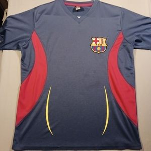 MENS FCB Barcelona Jersey Mesh Top